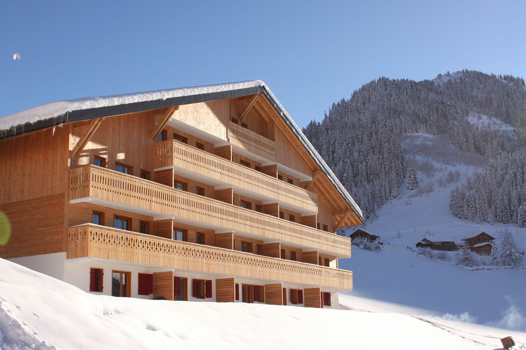 Residence Nemea Le Grand Lodge Châtel Exterior foto